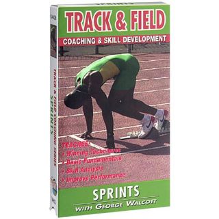 TMW Media Track & Field Sprints with George Walcott (VHS) (K4436)