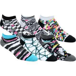 SOF SOLE Womens All Sport Lite No Show Socks   6 Pack   Size: Medium, Pixels