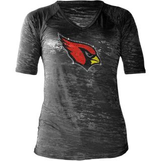 Touch By Alyssa Milano Womens Arizona Cardinals Rhinestone Logo T Shirt   Size: