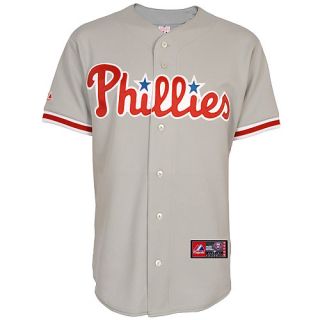 Majestic Athletic Philadelphia Phillies Carlos Ruiz Replica Road Jersey   Size: