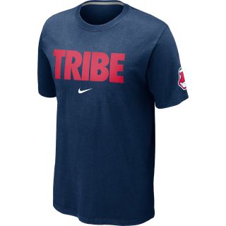 NIKE Mens Cleveland Indians Tribe Local Short Sleeve T Shirt 12   Size: