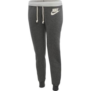 NIKE Womens Rally Tight Pants   Size: Large, Charcoal/sail