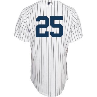 Majestic Athletic New York Yankees Mark Teixeira Authentic Home Jersey   Size: