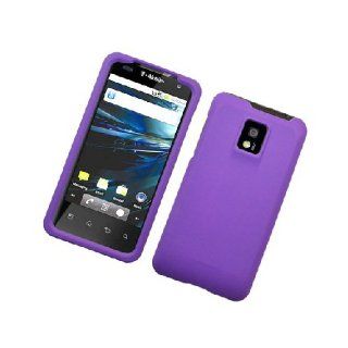 LG G2X P999 Purple Hard Cover Case: Cell Phones & Accessories