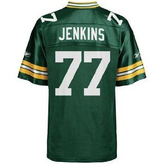 Youth Extra Large (18 20) NFL Green Bay Packers Jenkins #77 Green Throwback Football Jersey : Sports Fan Jerseys : Sports & Outdoors