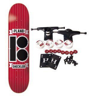 PLAN B SKATEBOARDS Complete Pro Skateboard RYAN SHECKLER PINSTRIPE 8.25 ProSpec : Standard Skateboards : Sports & Outdoors