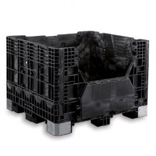 BUCKHORN Extra Heavy Duty Bulk Containers   Black