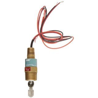 Gems Sensors FS 550 Series Brass High Pressure Flow Switch, Paddle Type, 5.0   29.0 gpm Flow Setting Adjustment Range, 1" NPT Male: Industrial Flow Switches: Industrial & Scientific