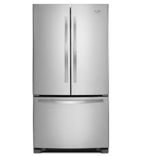 Whirlpool WRF535SMBM 24.8 Cu. Ft. Stainless Steel French Door Refrigerator   Energy Star: Appliances
