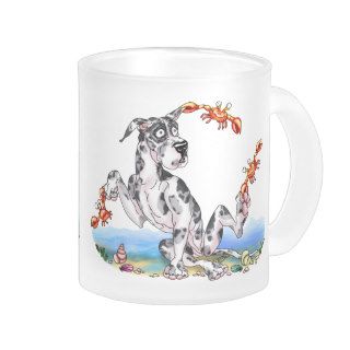 Great Dane Kinda Crabby Merlequin Mug