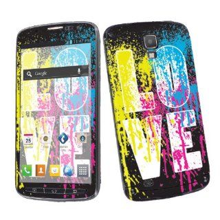 Samsung Galaxy S4 Active SGH i537 (AT&T) Vinyl Skin Decal Sticker   Love Paint By SkinGuardz: Cell Phones & Accessories