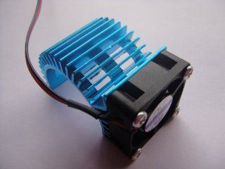 Hobbywing Rc Car 1/10 540 Motor Heatsink with 5v Cooling Fan 30x30mm: Toys & Games