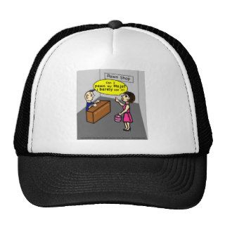 PAWN MY MOJO hilarious sarcastic funny cartoon Trucker Hat