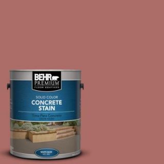 BEHR Premium 1 Gal. #PFC 01 New England Brick Solid Color Concrete Stain 83001