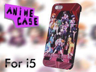 iPhone 5 HARD CASE anime Bakemonogatari Monstory + FREE Screen Protector (C545 0007) Cell Phones & Accessories