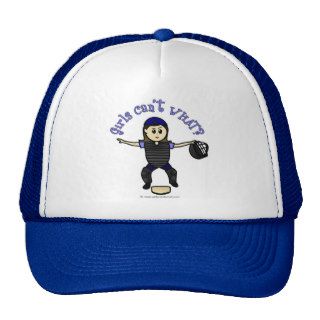 Light Female Umpire Trucker Hat