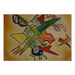 Kandinsky Abstract Art Poster