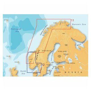 New NAVIONICS PLATINUM PLUS 12P CF NORWAY SOUTH WEST   25247: GPS & Navigation