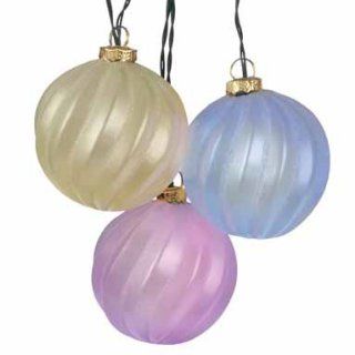 6 each Brite Star Color Changing Led Ornaments 80mm (3 Ornaments) (39 565 23)   Christmas Ball Ornaments