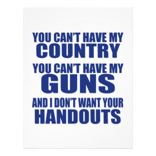 Anti Gun Control Letterhead