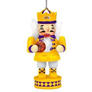 Los Angeles Lakers 2012 Nutcracker Ornament : Sports Fan Hanging Ornaments : Sports & Outdoors