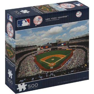 MLB New York Yankees Stadium 500 Piece Puzzle  Jigsaw Puzzles  Sports & Outdoors
