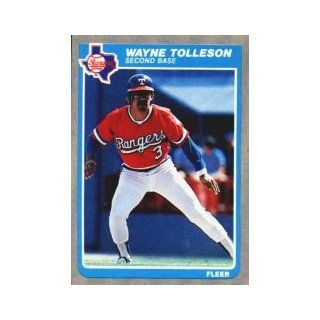 1985 Fleer #571 Wayne Tolleson: Sports Collectibles