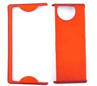 ACCESSORY HARD RUBBERIZED CASE COVER FOR KYOCERA ECHO M9300 BURNT ORANGE: Cell Phones & Accessories