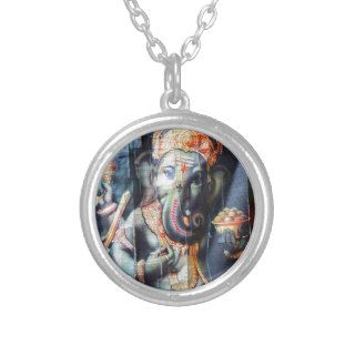 Ganesha Hindu elephant god of success Necklaces