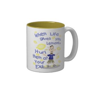 Funny Cartoon Ex Husband / Divorce Humor Coffee Mugs