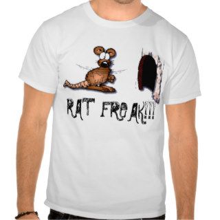 RAT FREAK FUNNY CARTOON RAT TEES