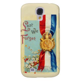 Lest We Forget 3G iPhone Case Galaxy S4 Cover