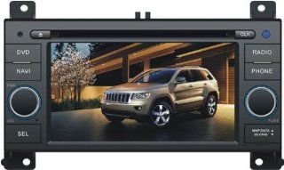 In Dash Car DVD Player GPS Radio System For Jeep Grand Cherokee 2011 : Vehicle Dvd Players : MP3 Players & Accessories