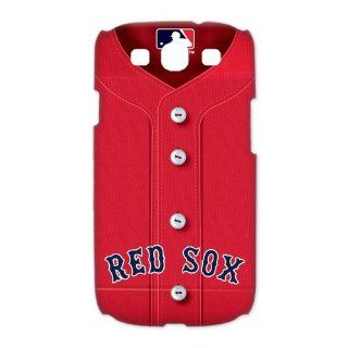 Custom Boston Red Sox 3D Cover Case for Samsung Galaxy S3 III i9300 LSM 582: Cell Phones & Accessories