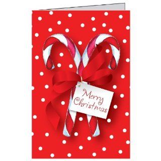 Jillson Roberts Recycled Christmas Self Adhesive Gift Tags, Candy Cane Toss, 24 Count (XTA585) : Label Holders : Office Products