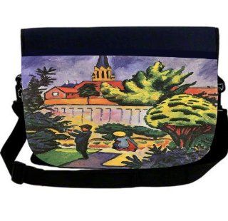 Rikki KnightTM August Macke Art Children in the Garden Neoprene Laptop Sleeve Bag: Office Products