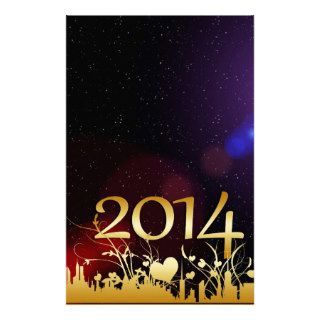 Year 2014 customized stationery