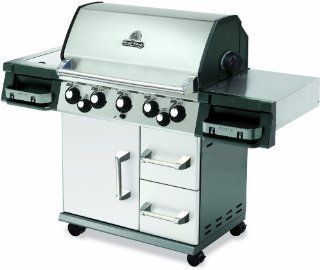 Broil King 998644 Imperial 590 Liquid Propane Gas Grill with Side Burner and Rear Rotisserie : Patio, Lawn & Garden