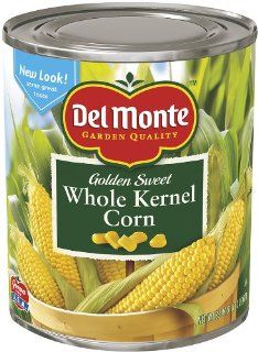 Del Monte Whole Kernel Gold Corn, 29 Ounce (Pack of 12) : Canned And Jarred Corn : Grocery & Gourmet Food