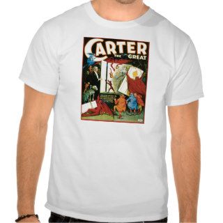 Carter ~ The Great Magicians Vintage Magic Act Tshirt