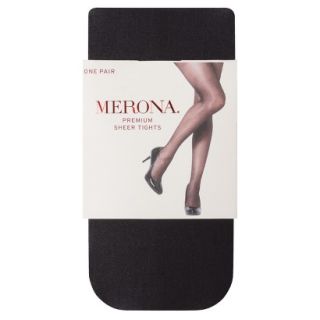 Merona Sheer Womens Tights   Black S/M