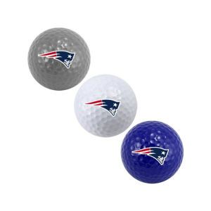 New England Patriots Team Golf 3pk Golf Ball Set