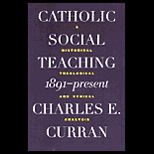 Catholic Social Teaching 1891 Present : A Historical, Theological, and Ethical Analysis