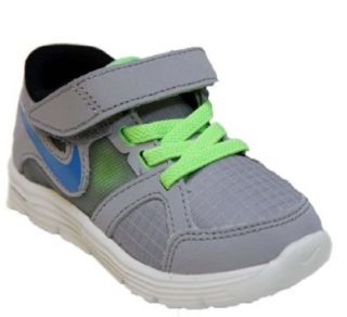 Nike Toddlers Boy's Lunar Forever 2 Walking Shoes Wolf Gray/Blue/Flash 5: Shoes