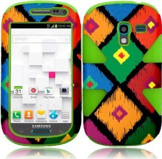 Samsung T599 Galaxy Exhibit ( Metro PCS , T Mobile ) Phone Case Accessory Colorful Artistic Wonder Dual Protection D Dynamic Tuff Extra Strong Cover with Free Gift Aplus Pouch: Cell Phones & Accessories