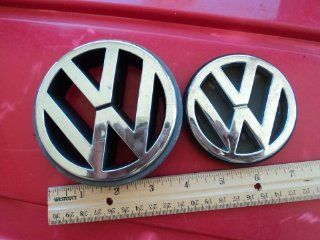 Vw Passat Grille and Rear Emblem Badge Nameplate 85 92 Decal Logo Front Nose Mk2 90 1hm 853 601 B Volkswagen Jetta Trunk Emblem 1h5 853 630 SET: Everything Else