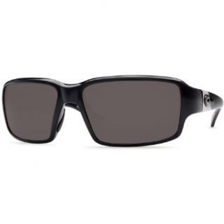Costa Peninsula Polarized Sunglasses   580 Polycarbonate Lens Black/Gray 580P, One Size Shoes