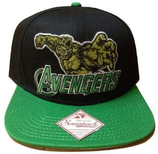 Marvel Comics the Incredible Hulk Avengers Movie Snapback Hat Cap Flat Bill New : Sports Fan Baseball Caps : Sports & Outdoors