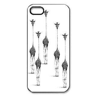 Custom Giraffe Cover Case for iPhone 5/5s WIP 2564 Cell Phones & Accessories