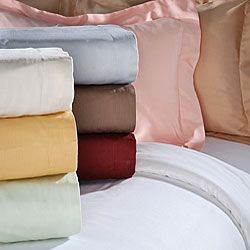 Egyptian Cotton 300 Thread Count Solid 3 piece Duvet Set Duvet Covers